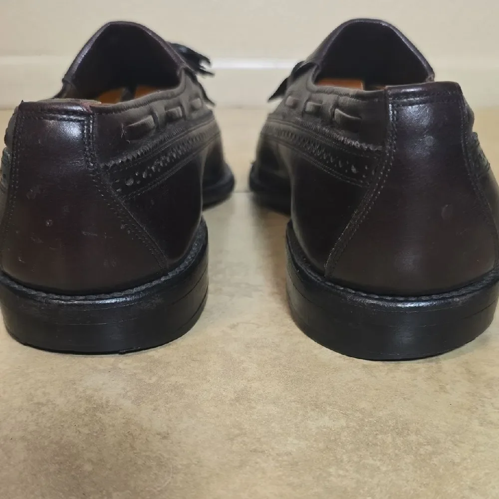 Allen Edmonds Dark Brown Tassel Loafers
